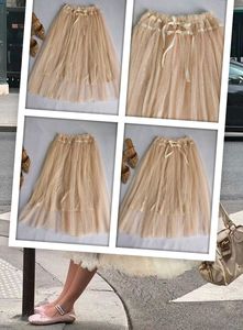 Elegant Tulle Skirt with Ribbon Tie 🎀🎐