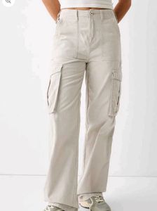 Chic Beige Cargo Pants