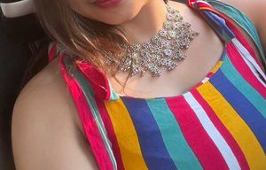 Alloy Necklace And Earrings Set ✨🩷🎀
