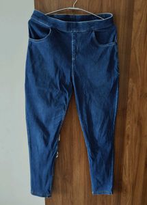 Blue Denim Jeggings