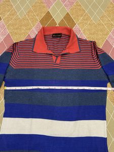 Men's Striped Polo T-Shirt