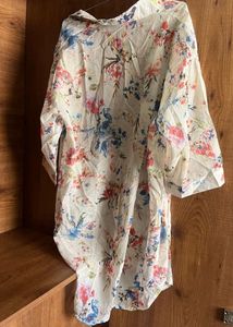 Floral Print Cover-Up