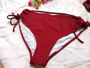 ❤️1.25.Red Bikini Bottom