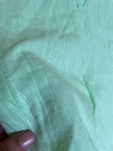 GREEN COTTON KURTA FOR BOYS