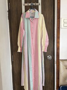Striped Button-Down Shirt
