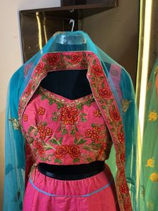 Stunning Embroidered Lehenga Choli