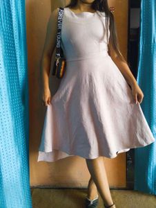 🤌🌸Elegant Pink A-Line Dress🤌🌸