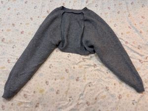 grey trendy bolero