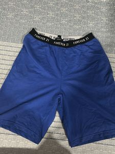 FOREVER 21 navy blue jorts