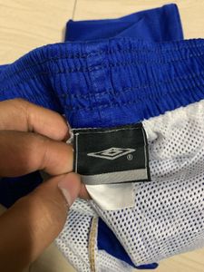 Blue Umbro Sports Shorts