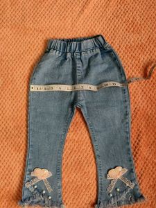 Adorable Girls' Denim Jeans
