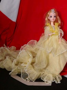Princess Doll with Yellow Gown