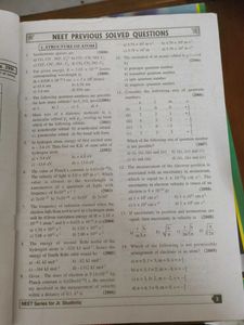 NEET Chemistry Solved Questions Book
