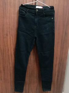 Black Skinny Fit Denim Jeans