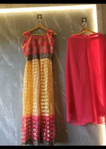 NEW indo western 40 size ombre partywear
