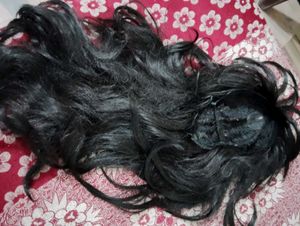 Long Wavy Black Wig