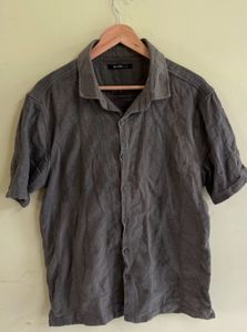 Men's Textured Short Sleeve Shirt