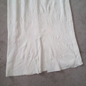 Off White Skirt