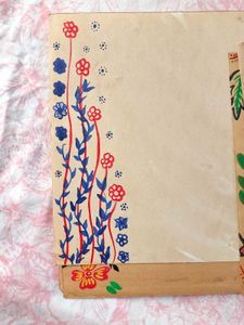 Hand-painted Vintage Sheets for Arts &amp; Crafts