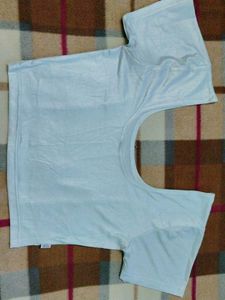 Light Blue Seamless Innerwear Top