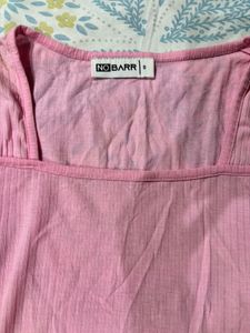 adorable pink crop top
