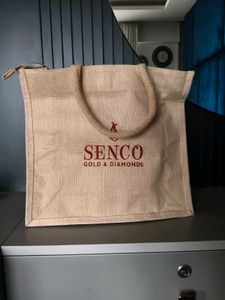SENCO Jute Tote Bag
