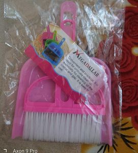 Pink Mini Brush and Dustpan Set