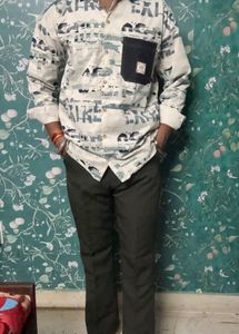 KOREAN BAGGY SHIRT AND JAPANESE TROUSERS