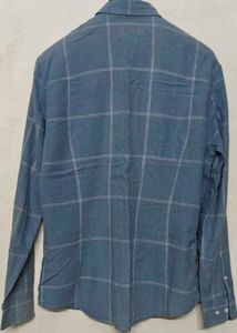 Calvin Klein Blue Plaid Shirt