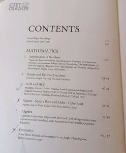 Mathematics &amp; Pedagogy for CTET &amp; TETs