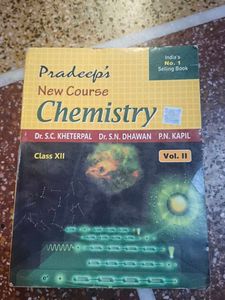 Pradeep's New Course Chemistry Vol. I &amp; II for Cla