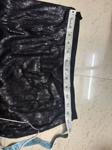 Sparkly Black Sequin Skirt