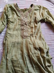 Elegant Mint Green Kurta Set