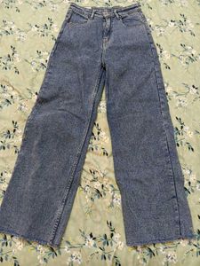 Wide Leg Denim Jeans