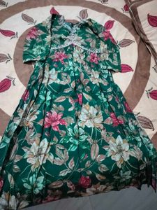 Beautiful Floral Print Kurta  with Dupatta