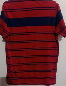 Striped Crew-Neck T-shirt