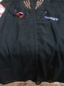 Embellished Black kurti