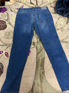 Women’s Blue Distressed Jeans Waist 30inch