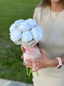 Handmade Crochet Flower Bouquet
