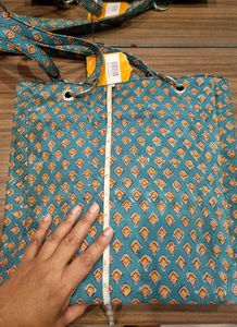 New Handmade BAGRU PRINT HANDBAG