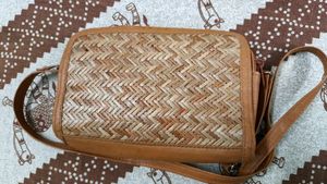 Stylish Woven Crossbody Bag