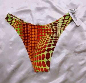 Patterned Bikini Bottom