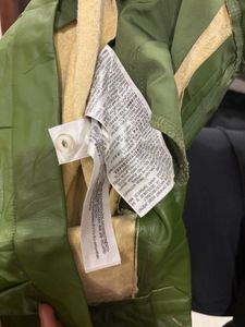Olive Green leather pant
