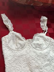 Lace Bodycon Mini Dress corset