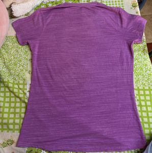Women's Heathered Purple T-Shirt