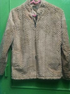 Cozy Faux Fur Zip-Up Jacket