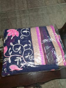 Embroidered Saree