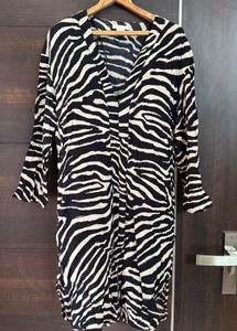 H&amp;M Zebra Print Dress