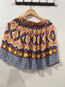 Xhilaration Small Geometric Printed Skirt