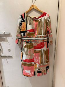 Beautiful Cowl Neck Mini Dress